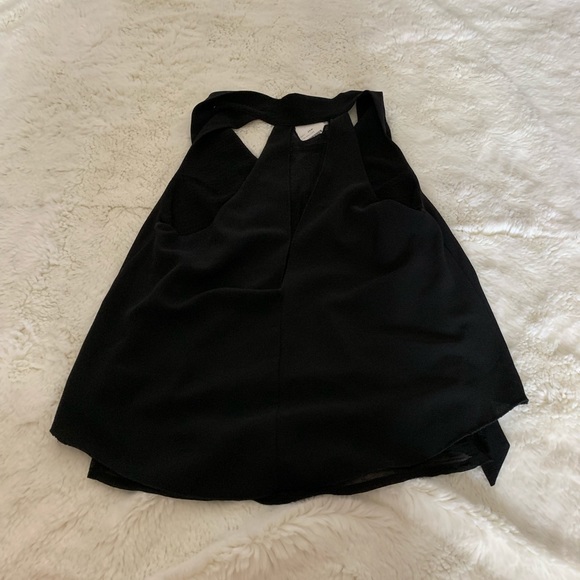 Bishop + Young Tie Neck Top - Black - Picture 5 of 7